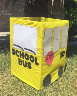 School bus collection box